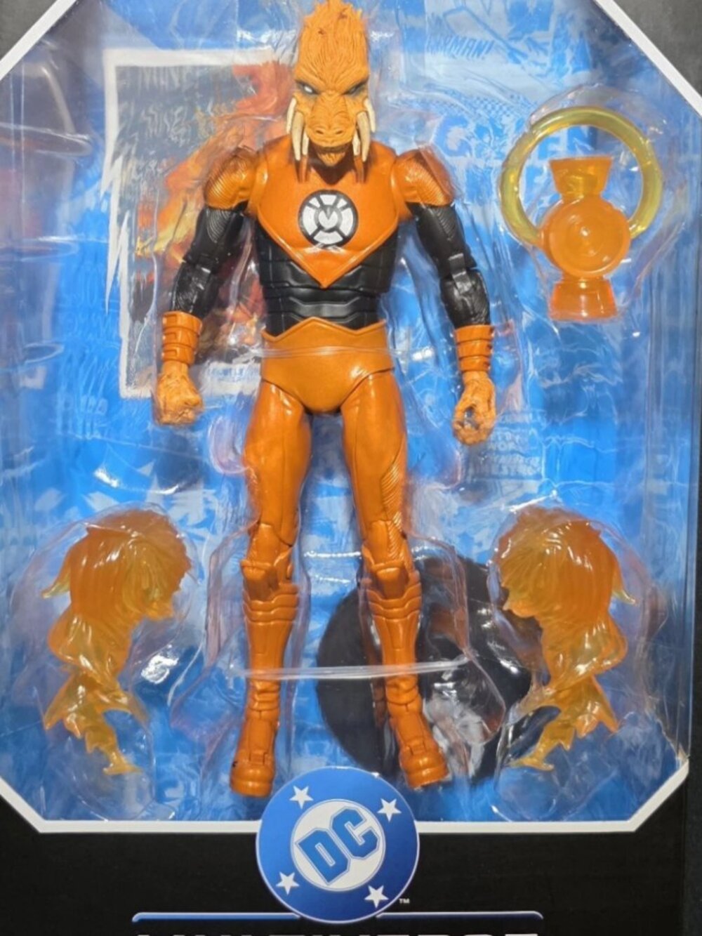 McFarlane Toys DC Multiverse Larfleeze (DC Classic) 7" Action Figure - Brand New